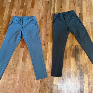 MENS BYLT PREMIUM BASICS EVERYDAY PANT 2.0 SLIM FIT SIZE 31 *TWO PAIRS